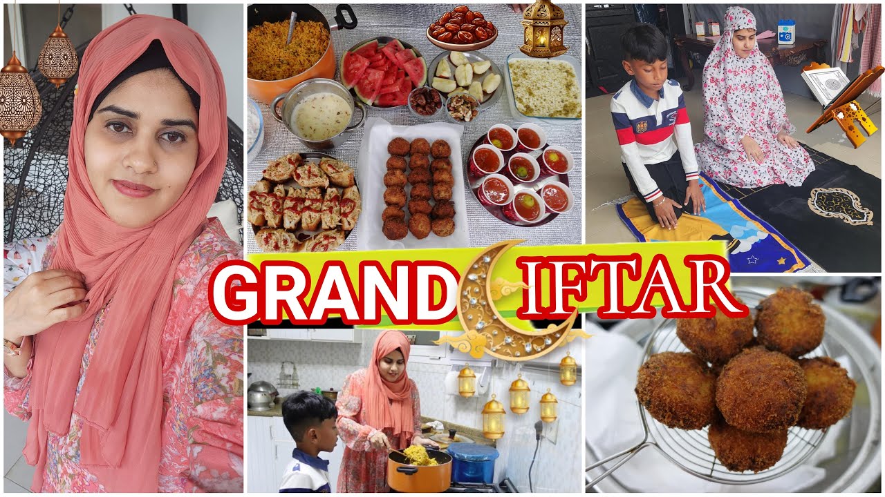 Grand Iftar 🎊 at Our Dubai Farm House ~ Friday Jumma Fasting in Ramadan ~ Iftar Preparation Vlog