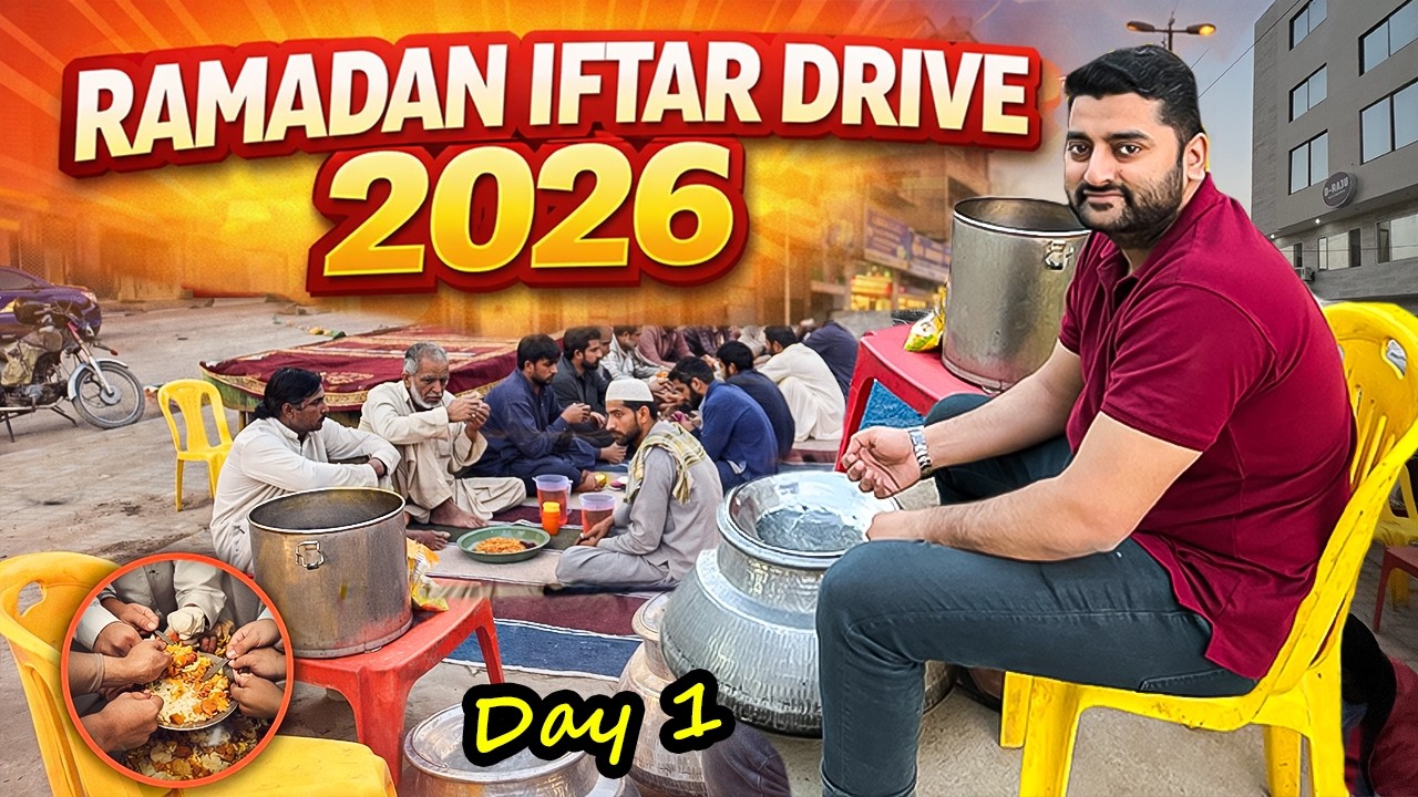 Ramadan Iftar Drive 2026 | Day 1 | Ghufran Khan