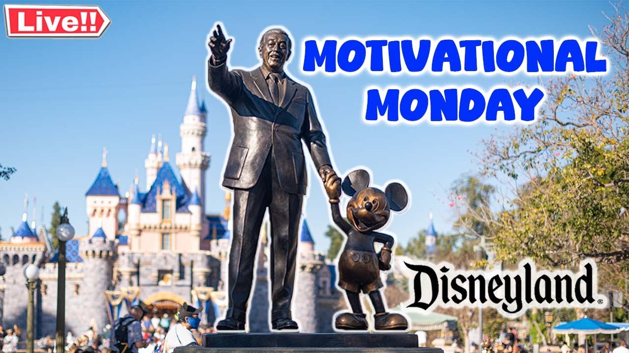 🔴  #Live - EnVivo: Disneyland Resort - Motivational Monday through the parks (9/1/25)