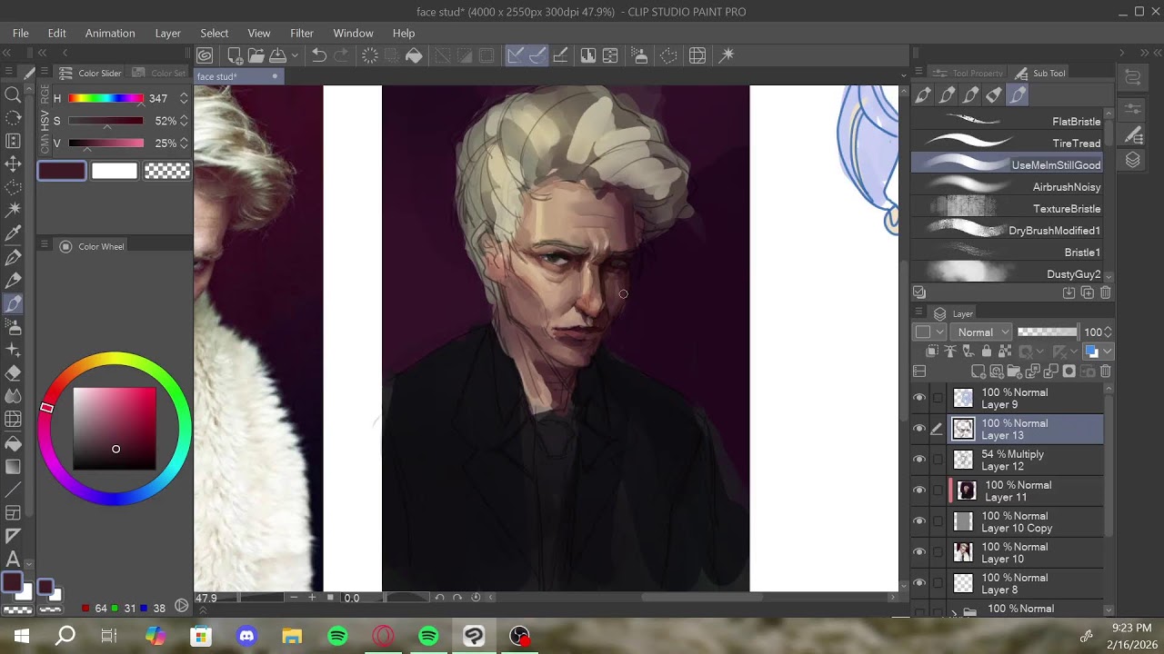 Art Progress stream #1