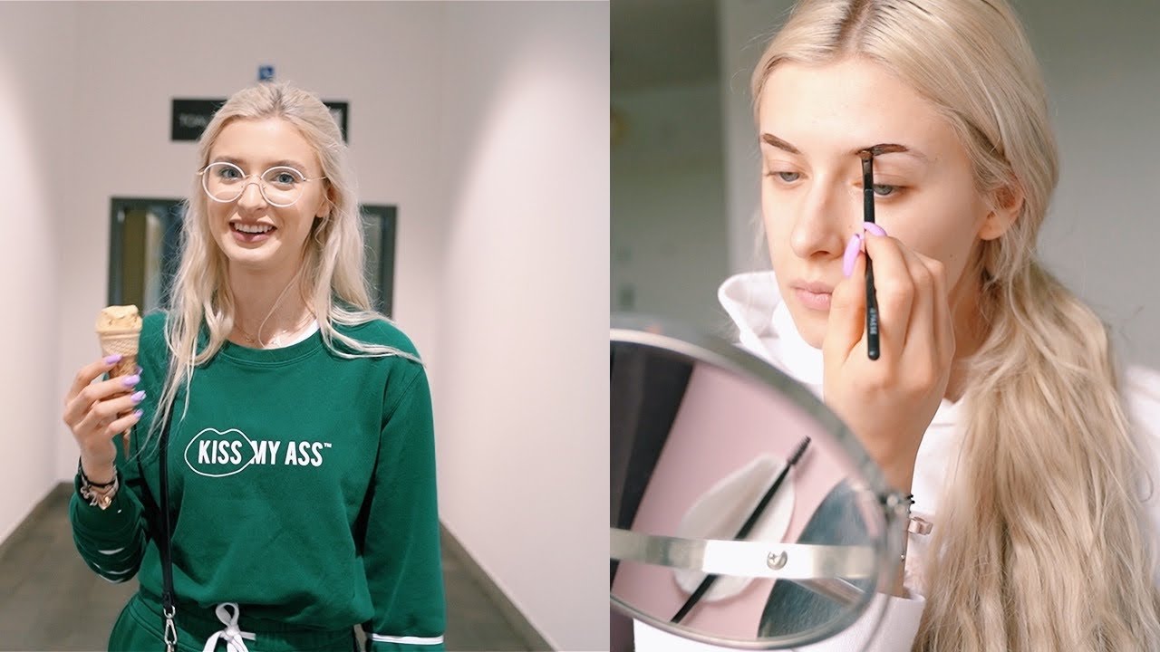 Robię sobie hennę na brwi + lecę na shopping ❤️