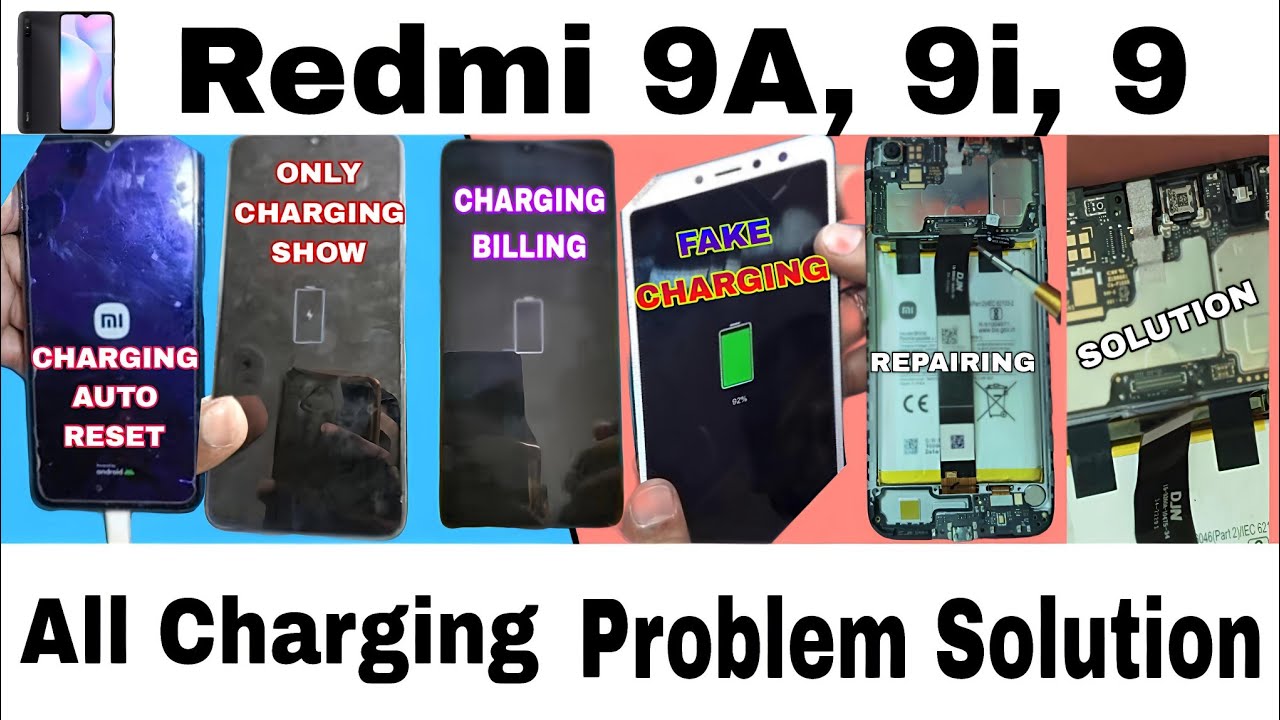 Redmi 9a reset aur charging billing  problem solution