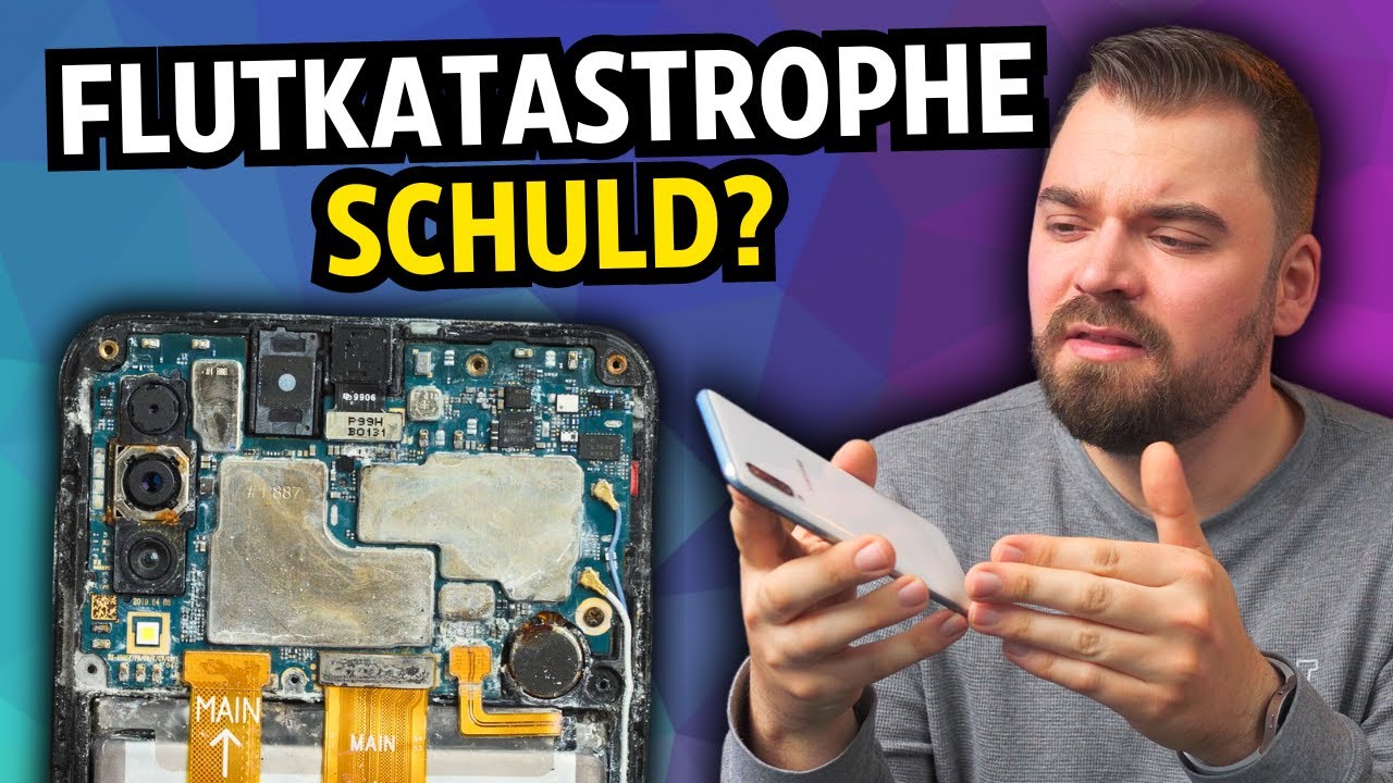 Datenverlust durch Flutkatastrophe? Samsung Galaxy A50 Wasserschaden