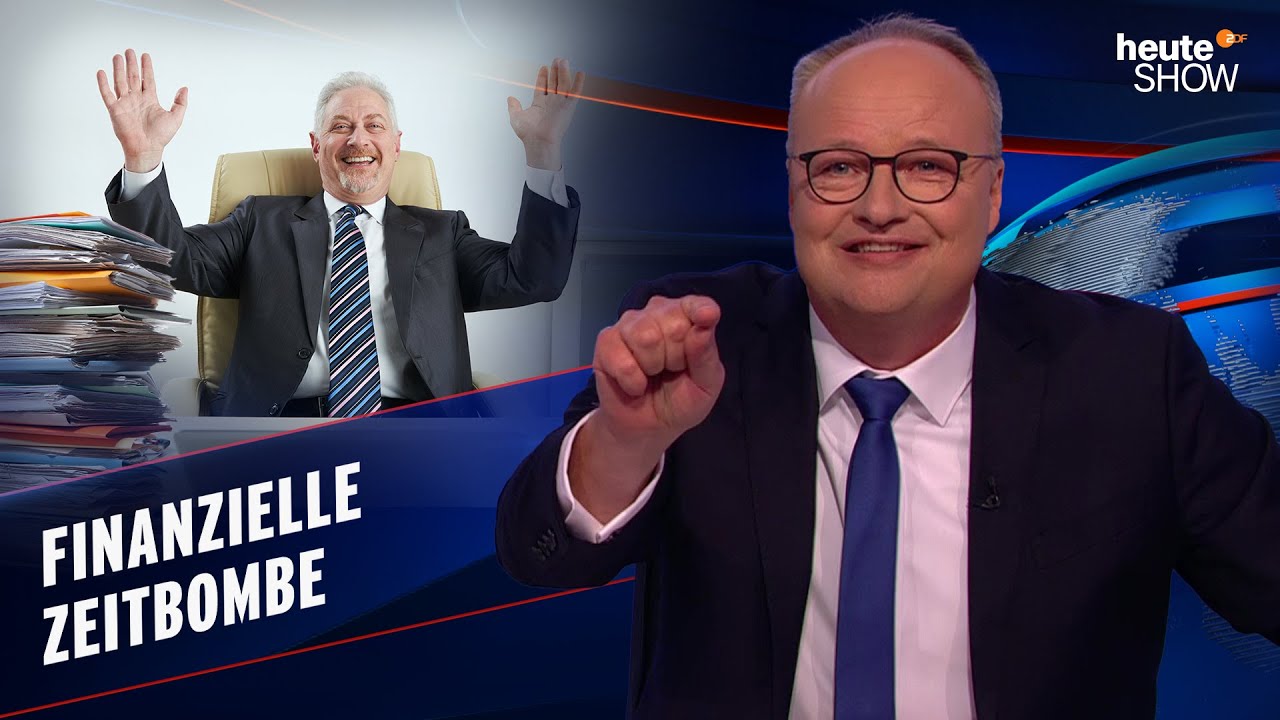 Zu viele Pensionszahlungen: Bricht Deutschlands Beamten-System zusammen? | heute-show vom 22.09.2023