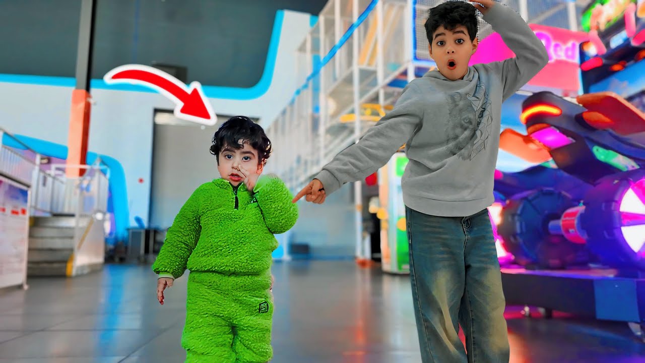 فيلم البيبي ضاع في المول !!