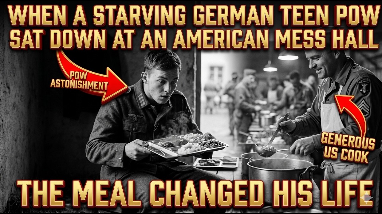 When a Starving German Teen POW Sat Down at an American Mess Hall - The Meal Changed His Life