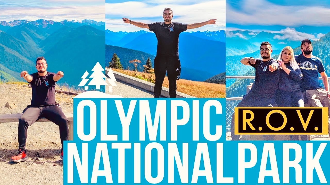 Great ADVENTURES 🏕@OLYMPIC NATIONAL PARK WASHINGTON ! (hoh rainforest & ruby beach)-R.O.V. (VLOG 33