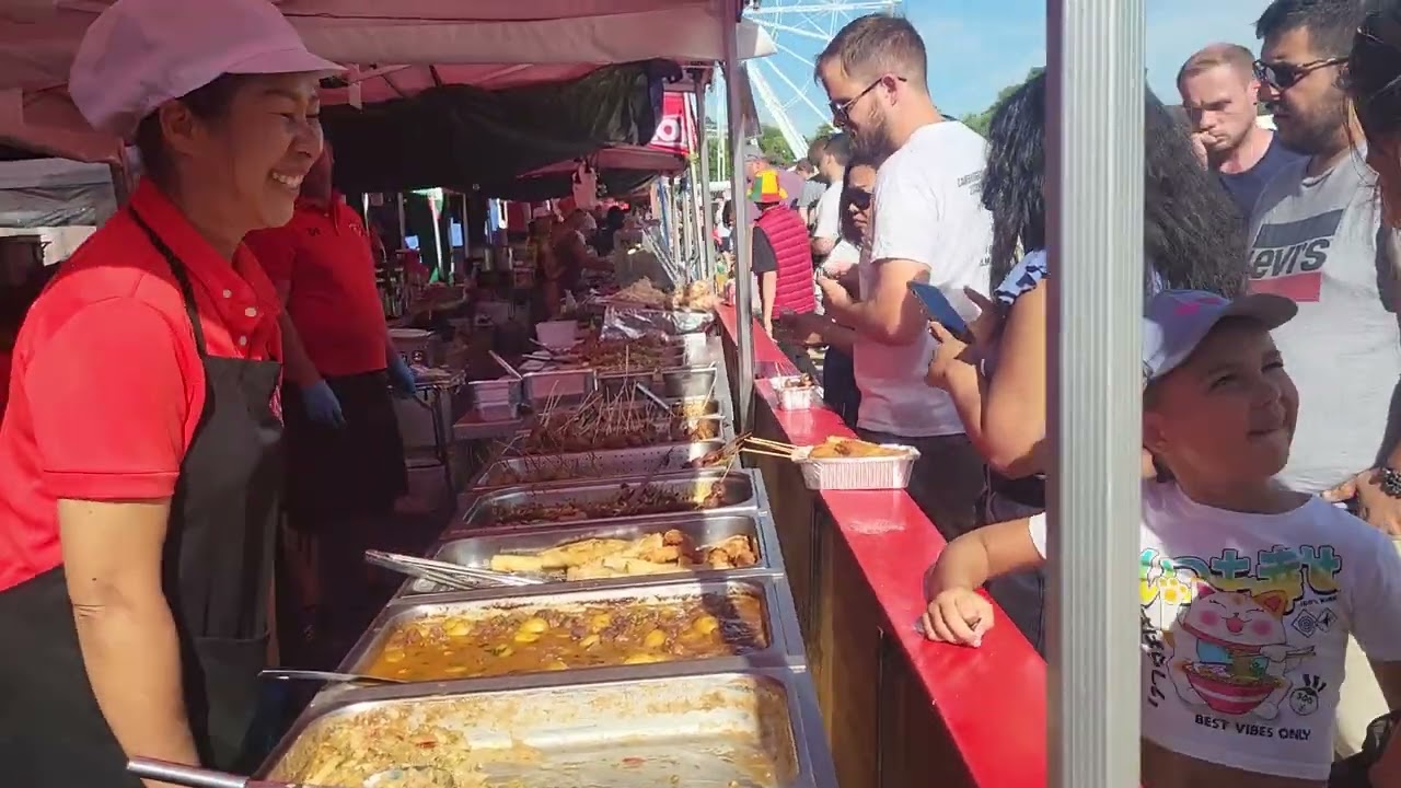 งานไทยทีอังกฤษอาหารไทยคนไทยมาเจอกันจ้า