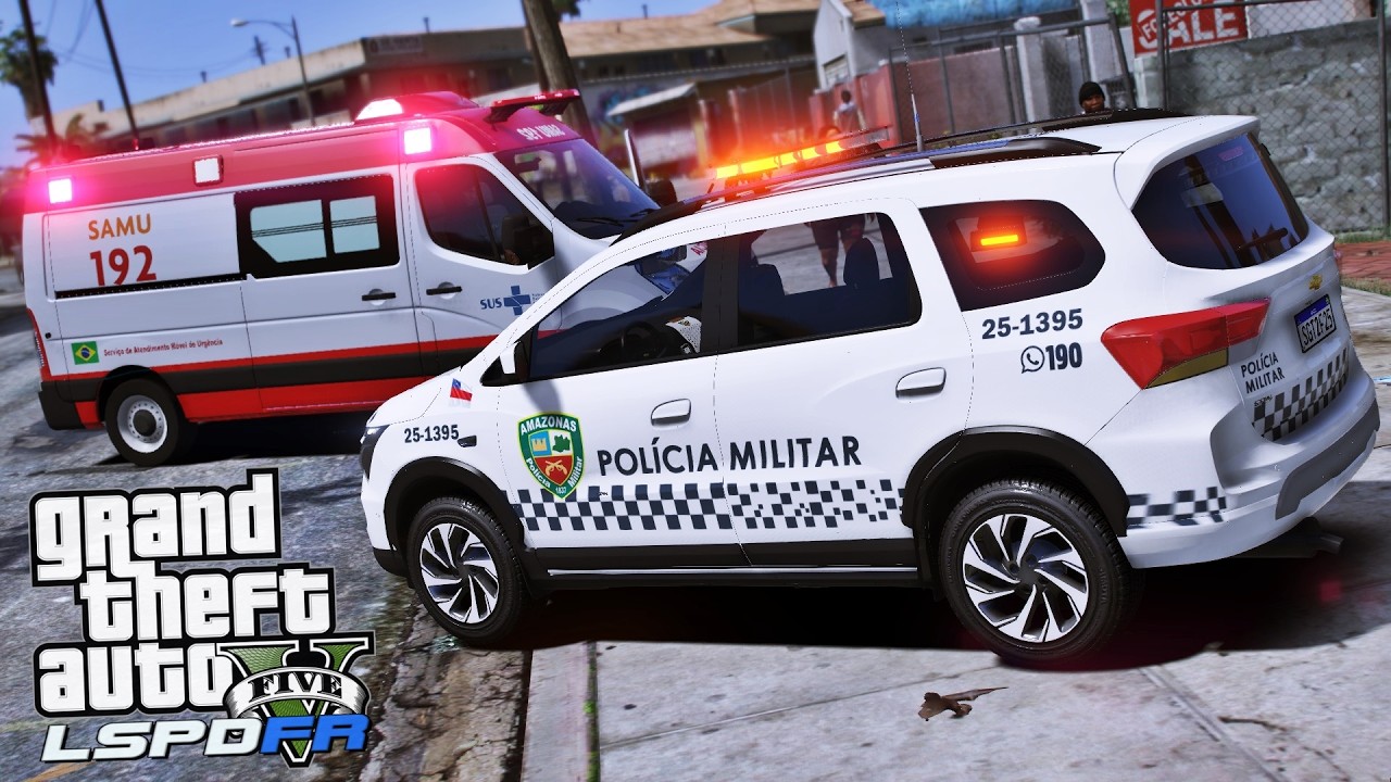 GTA V PMAM - NOVA CHEVROLET SPIN 2025 da PMAM! O Novo Padrão de Cores ficou SURREAL! (GTA 5)