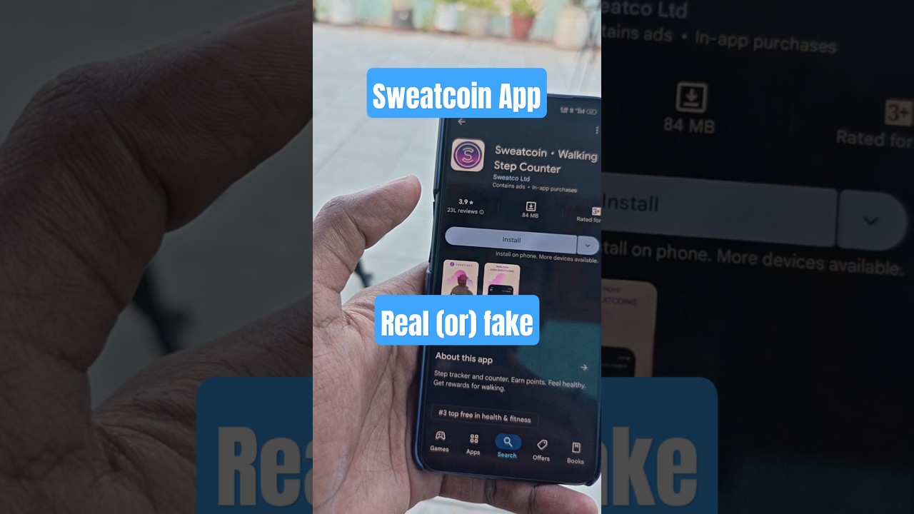 Sweatcoin Real or Fake | Sweatcoin withdraw Money💰