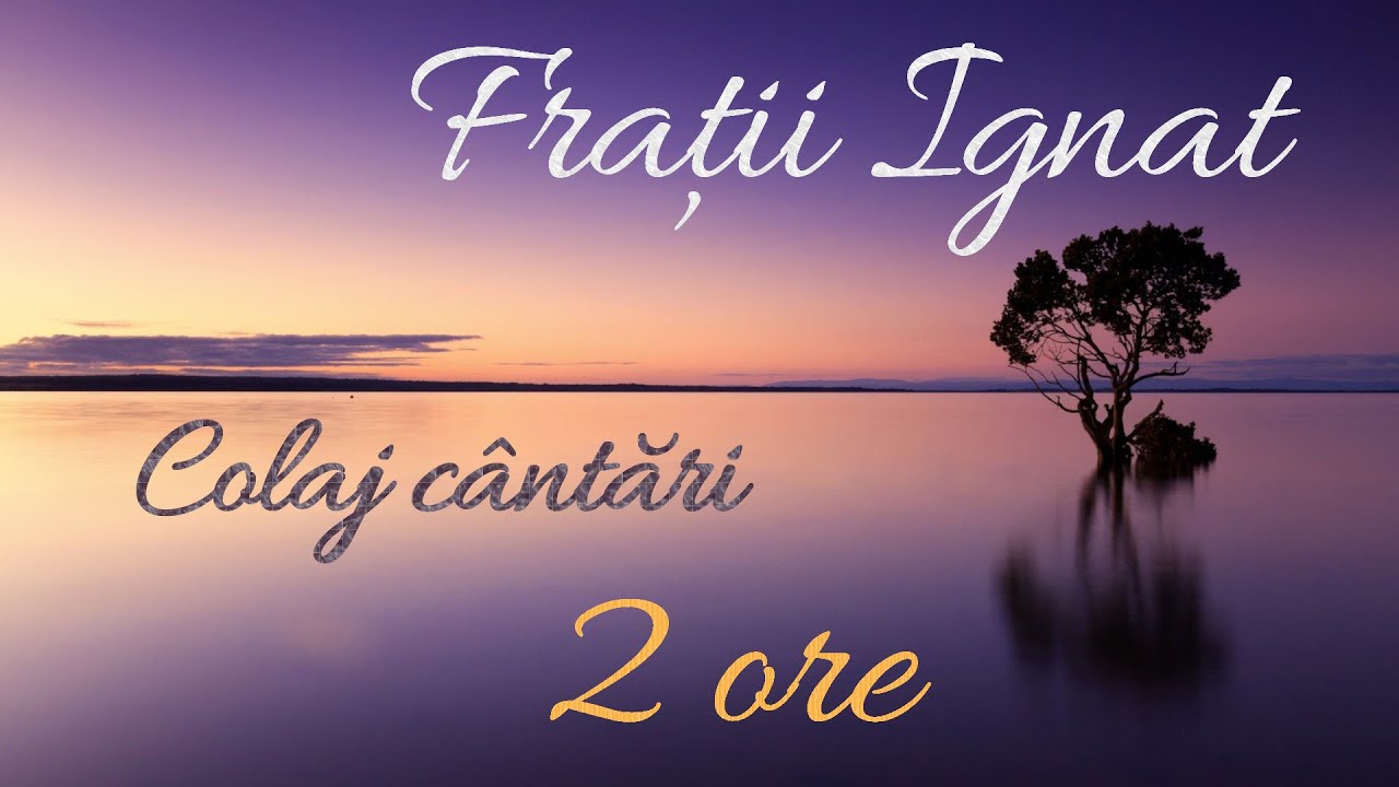 Frații Ignat | Colaj muzică creștină | 2 ore