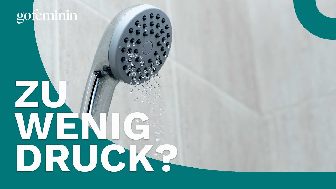 Niedriger Wasserdruck: Das sind m&ouml;gliche Gr&uuml;nde und L&ouml;sungen