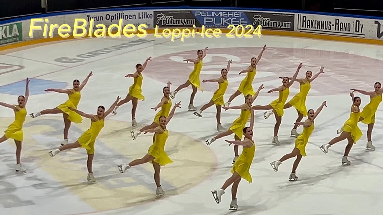 Fireblades - Loppi-Ice 2024 Free Skating - Synchronized skating