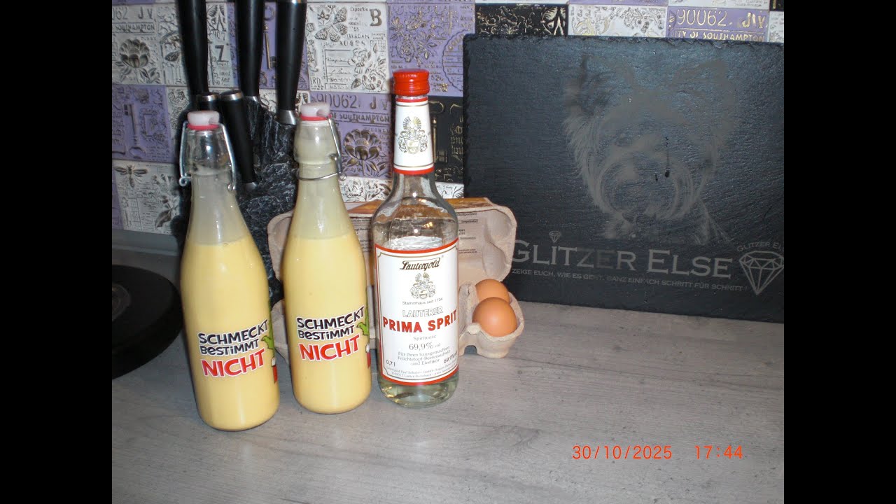 DDR Eierlikör ohne Kochen - nach Originalrezept