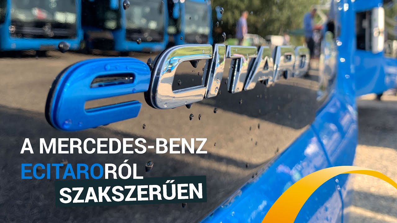 Bemutatkoznak az új eCitaro e-buszaink 🔌🚍
