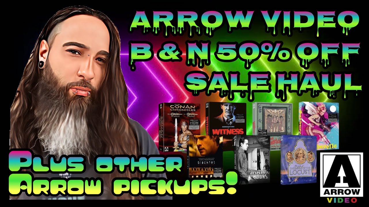 Arrow Video 50% Off Sale Haul | The Warriors | Conan the Barbarian | Tremors 2 | Barnes & Noble