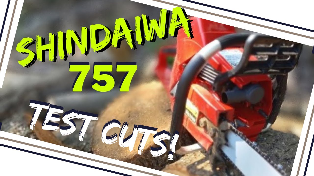 Shindaiwa 757 | Test Cutting Video