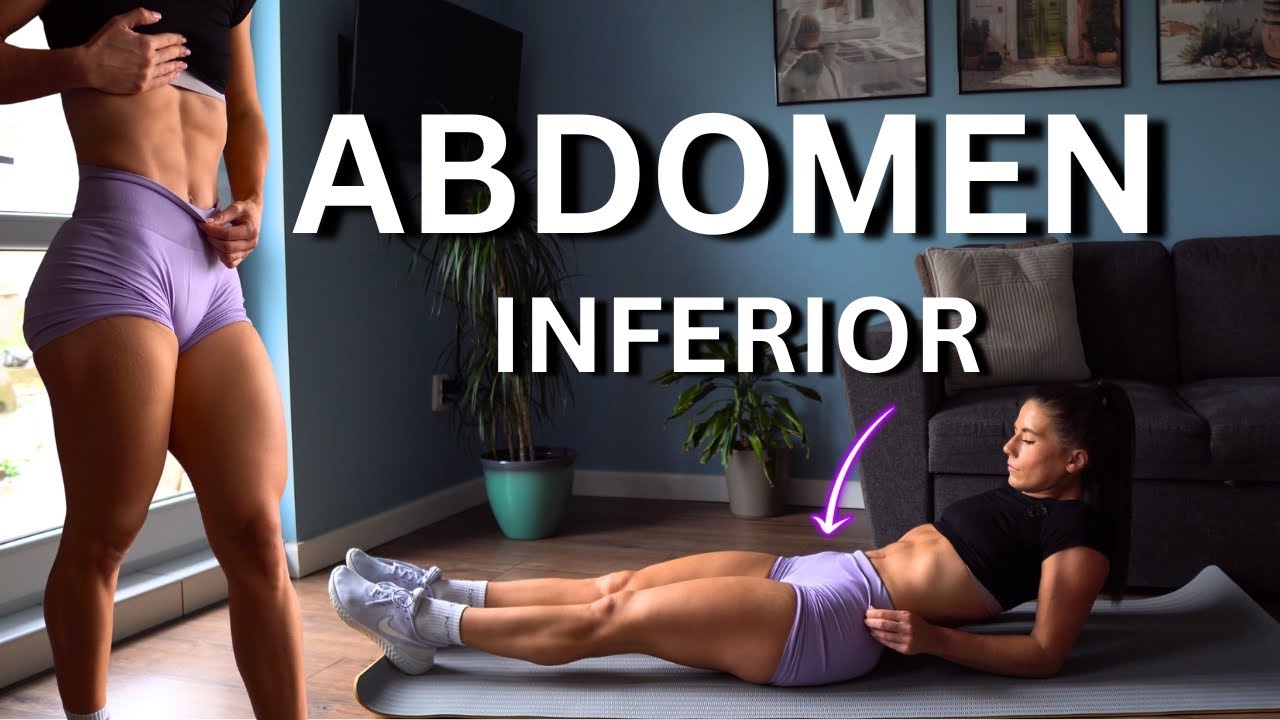 ABDOMEN INFERIOR 10 min | exercitii pentru abdomen acasa