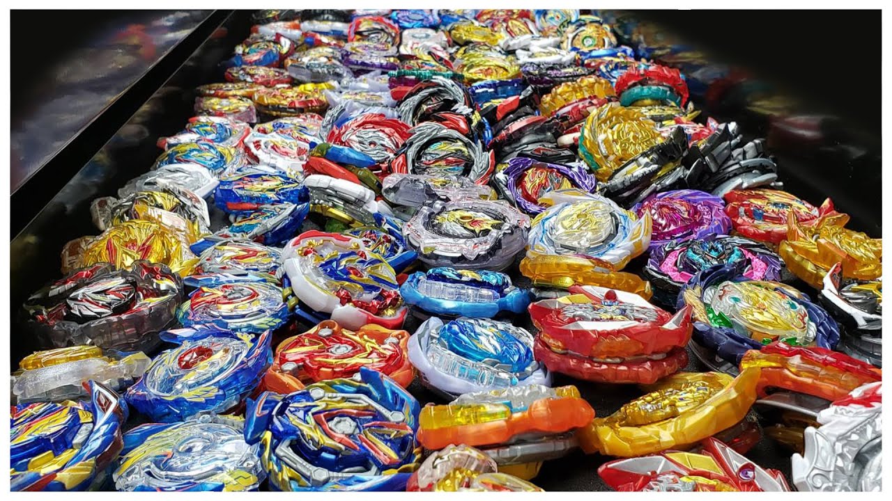 The BIGGEST BEYBLADE BURST COLLECTION! Over 2000 Zankye's Beyblade Showcase