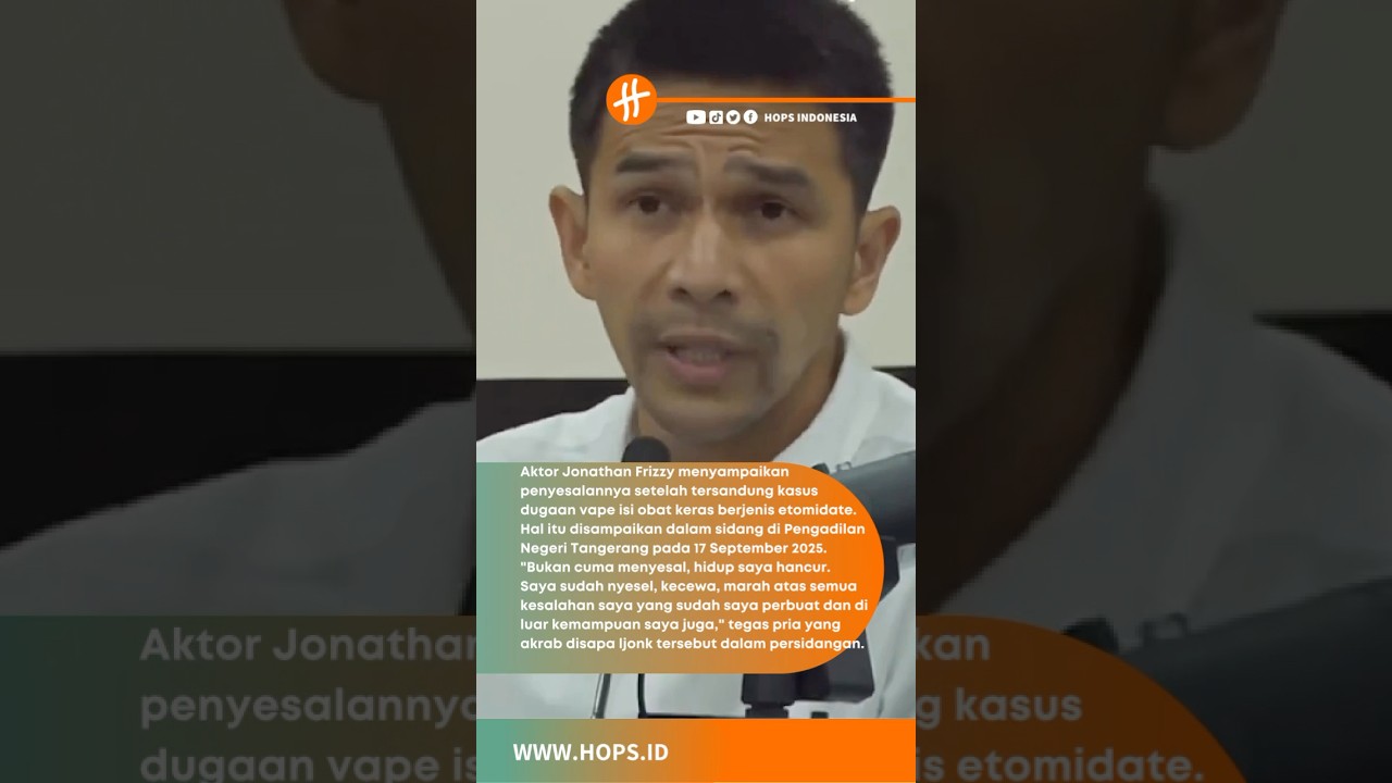Jonathan Frizzy Bongkar Hidupnya Hancur Gegara Kasus Vape!