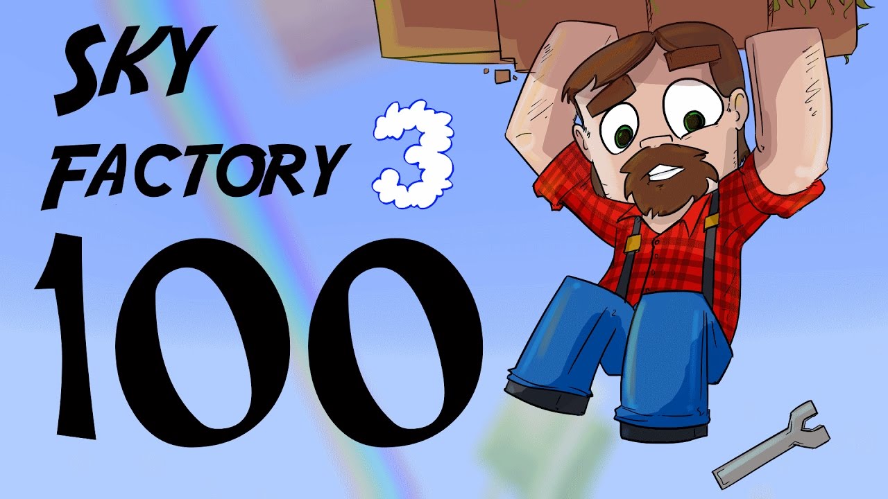 FTB 1.10 SkyFactory 3 Episode 100:  Series Finale!  Finishing Up!