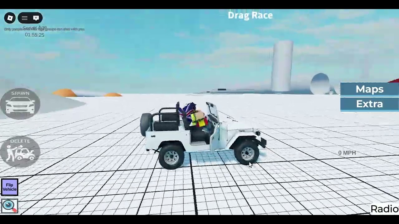 trying BeamNG.drive but in Roblox
