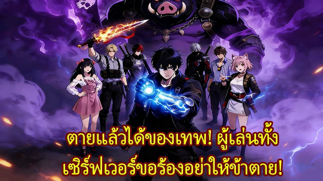 ตายแล้วได้ของเทพ! ผู้เล่นทั้งเซิร์ฟเวอร์ขอร้องอย่าให้ข้าตาย! ตอนที่ 1–135 #ซีรีส์จีน #สายเกม