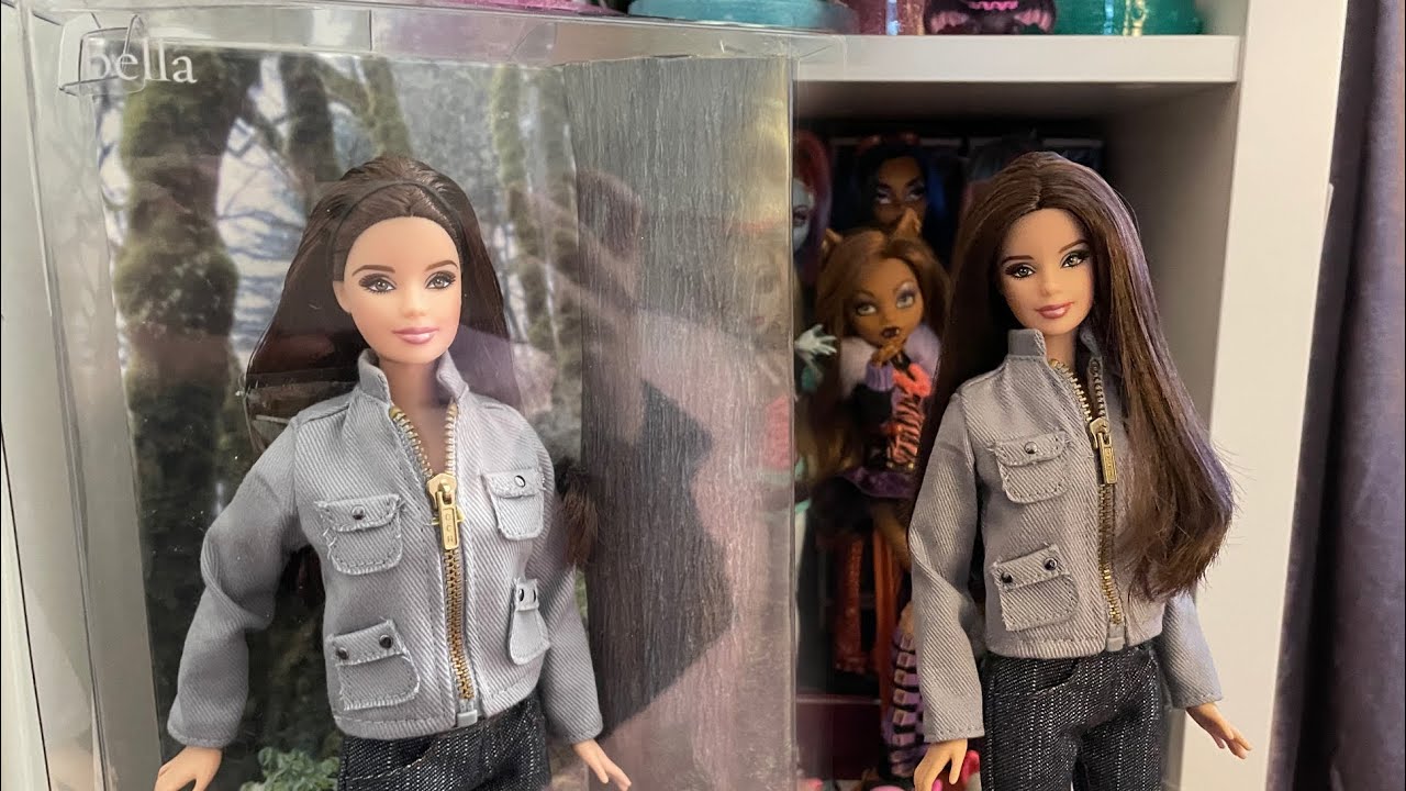 Unboxing Twilight Bella collector barbie! (+makeover)