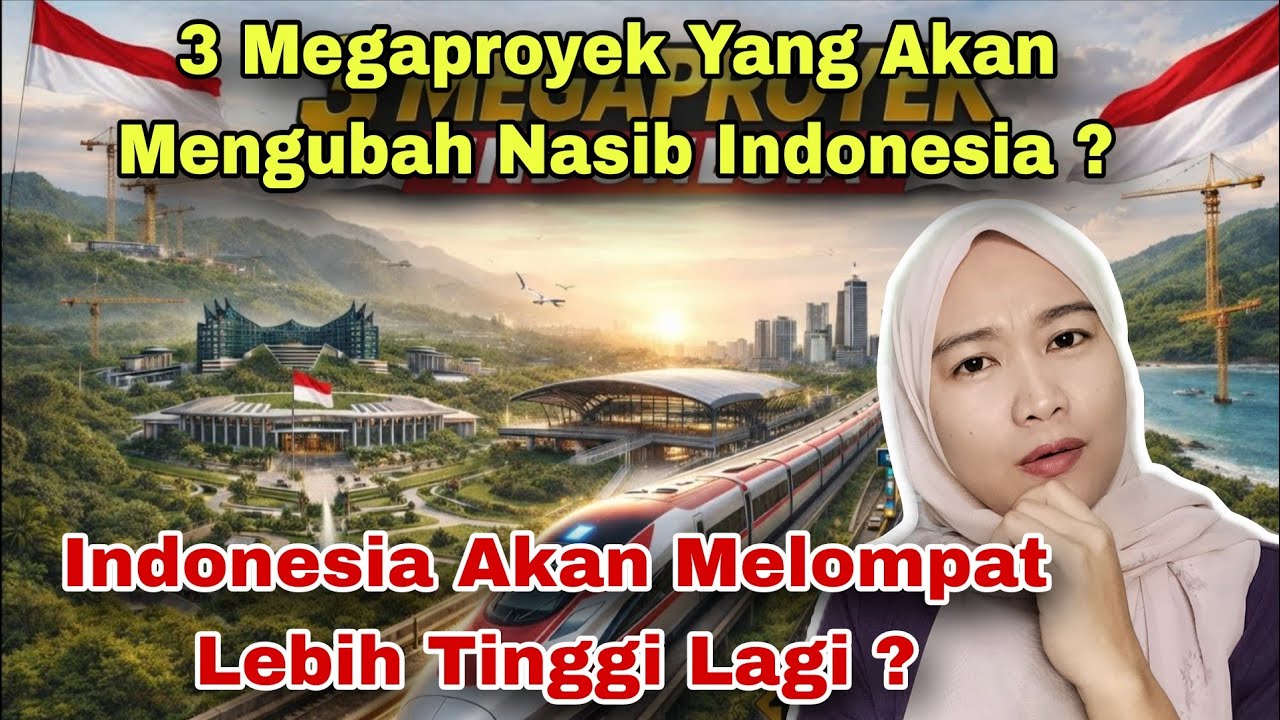 3 MEGAPROYEK INI BISA MENGUBAH NASIB INDONESIA,INDONESIA AKAN MELOMPAT LEBIH TINGGI‼️MALAYSIAN REACT