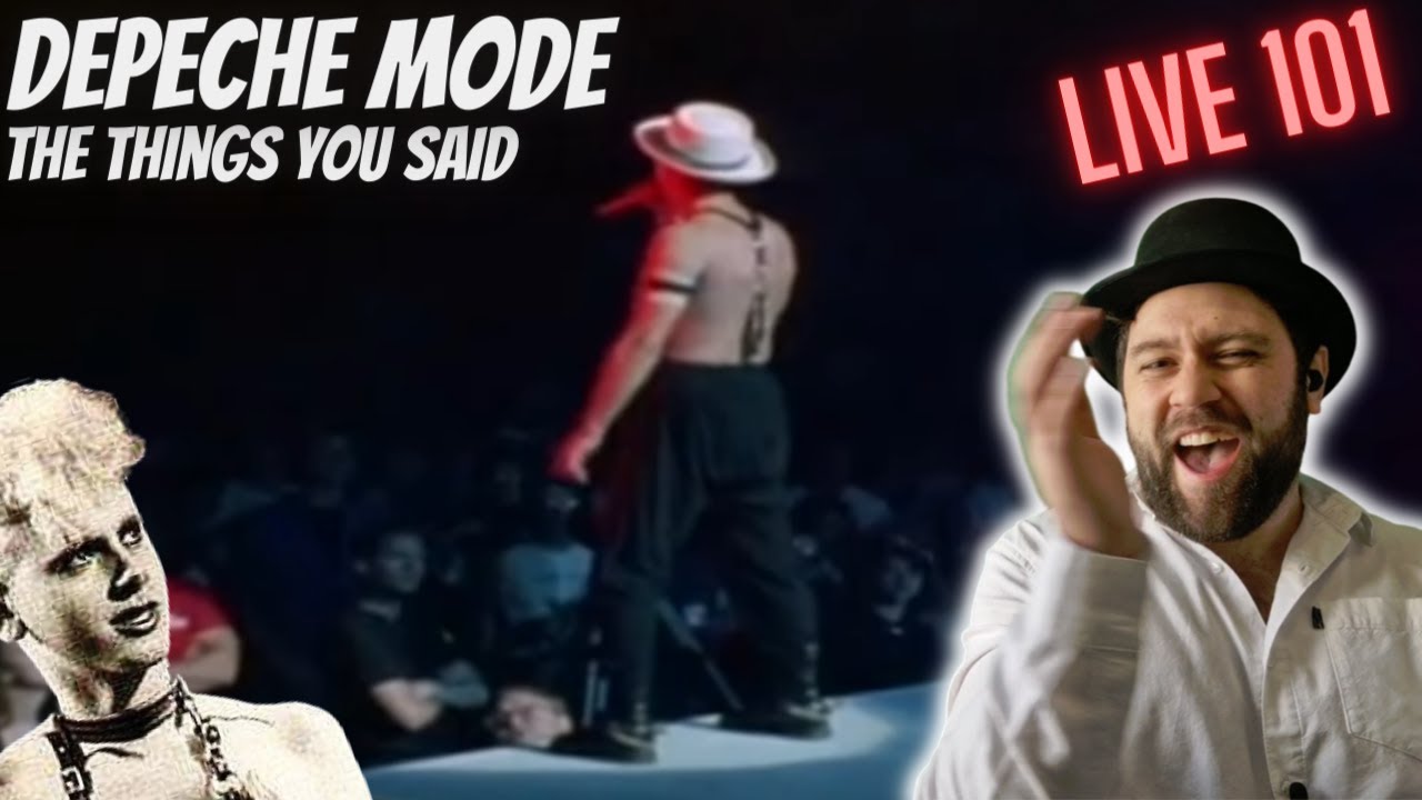Depeche Mode - The Things You Said LIVE 101 | REACTION