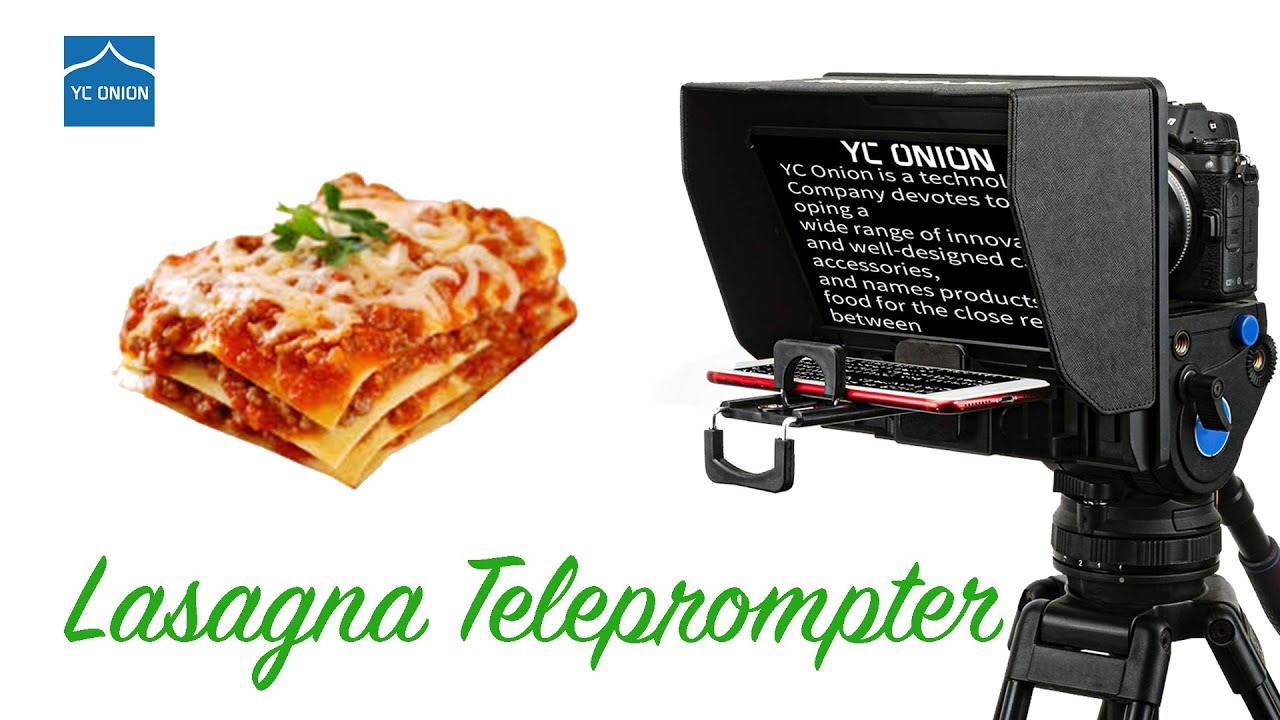 Lasagna Teleprompter by YC Onion - Unboxing