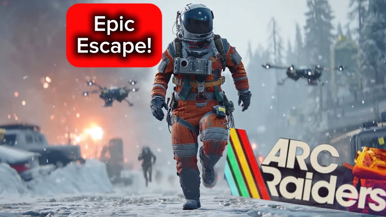 EPIC ESCAPE ON ARC RAIDERS!!!
