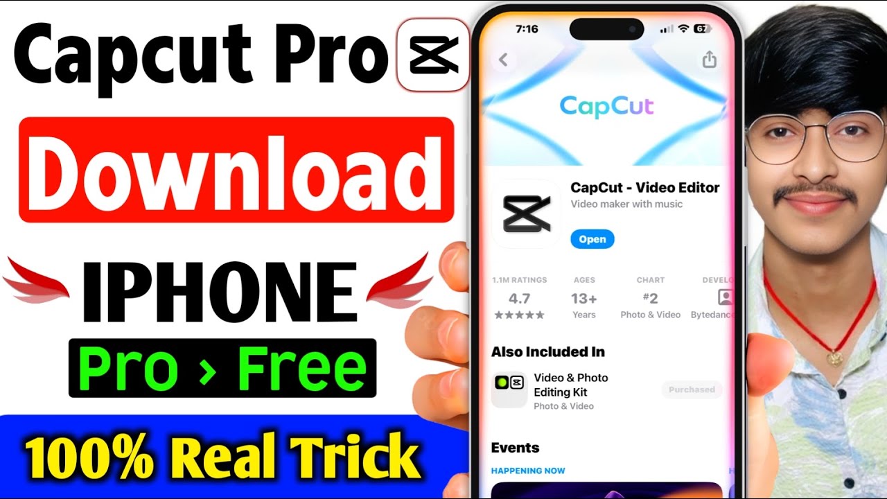 CapCut Pro Download In iPhone | How To Download CapCut Pro In iPhone | CapCut Pro Download iOS