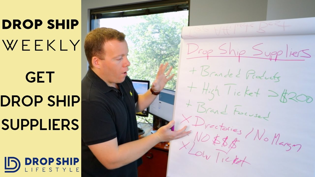 Get REAL Drop Ship Suppliers | Drop Ship Weekly 38