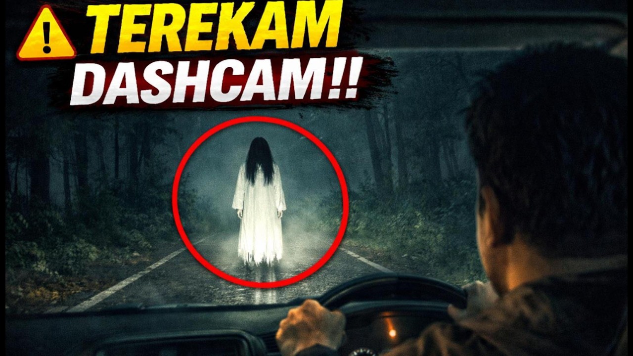 “VIRAL!! Kamera Dashcam Merekam Penampakan di Alas Roban… Sosok Itu Berdiri Tepat di Depan Mobil!”