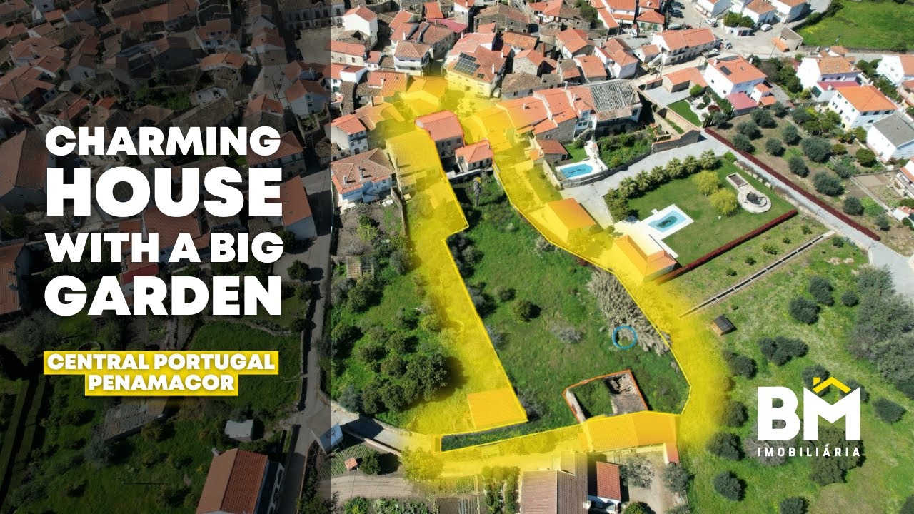 98.000€ - Big Village House, big back yard, stone buildings, a well, in Central Portugal, Penamacor