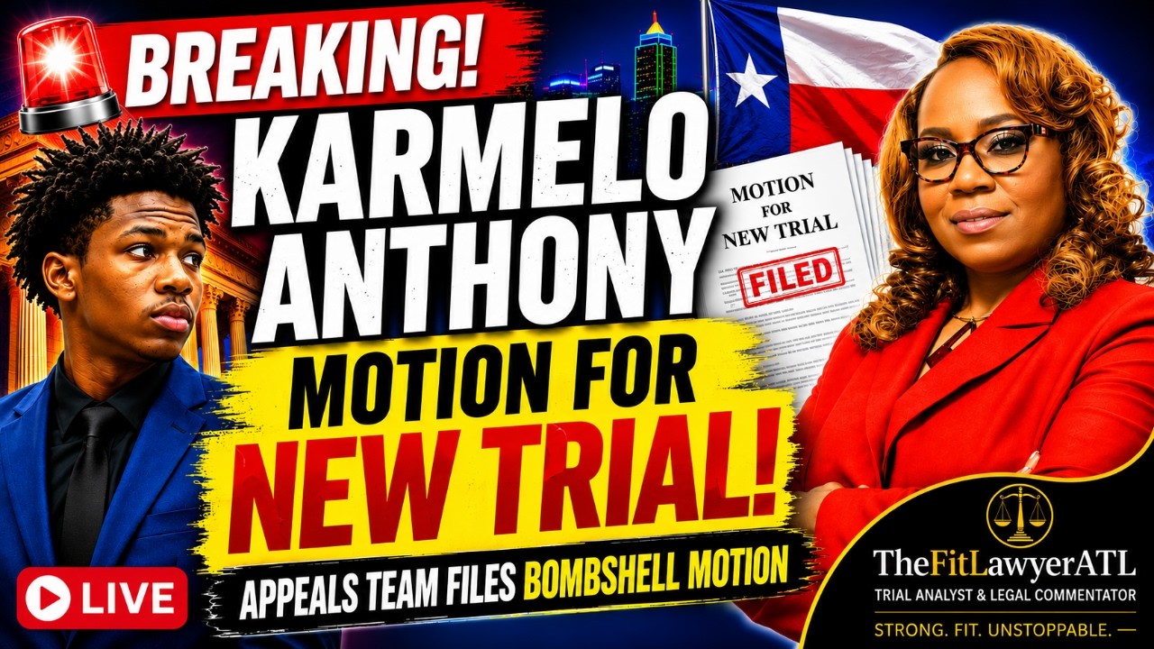 🚨 BREAKING: Karmelo Anthony's NEW Appeals Team Files Motion for New Trial | Attorney Breakdown LIVE