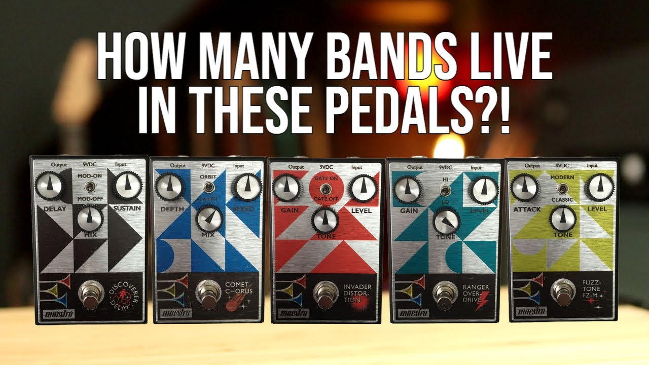 Демонстрация педалей Maestro Pedals 