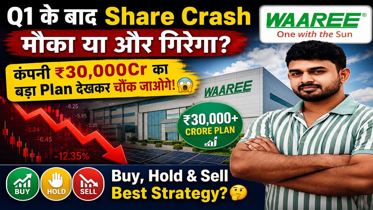 Waaree Energies' 2.0 Big Plan 😱 Waaree Energies Share Latest News 🔥 Why Did Waaree Energies Crash...