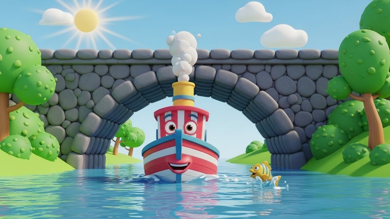 Row Row Row Your Boat 🚣🎵 | Classic Kids Song | Fun Sing-Along Nursery Rhyme