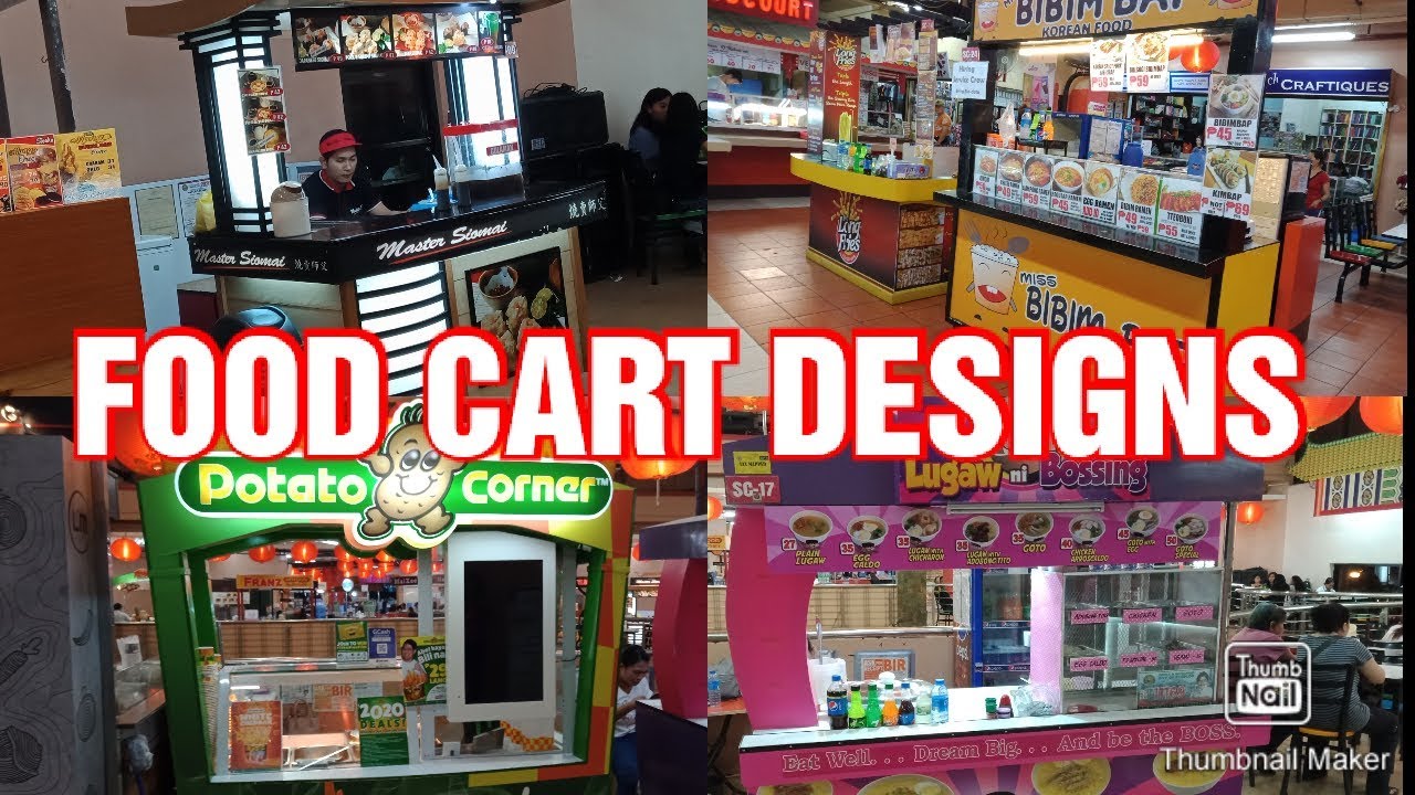 IBAT IBANG URI NG FOOD CART IDEAS AT FOOD CART DESIGN : PATOK PANG NEGOSYO