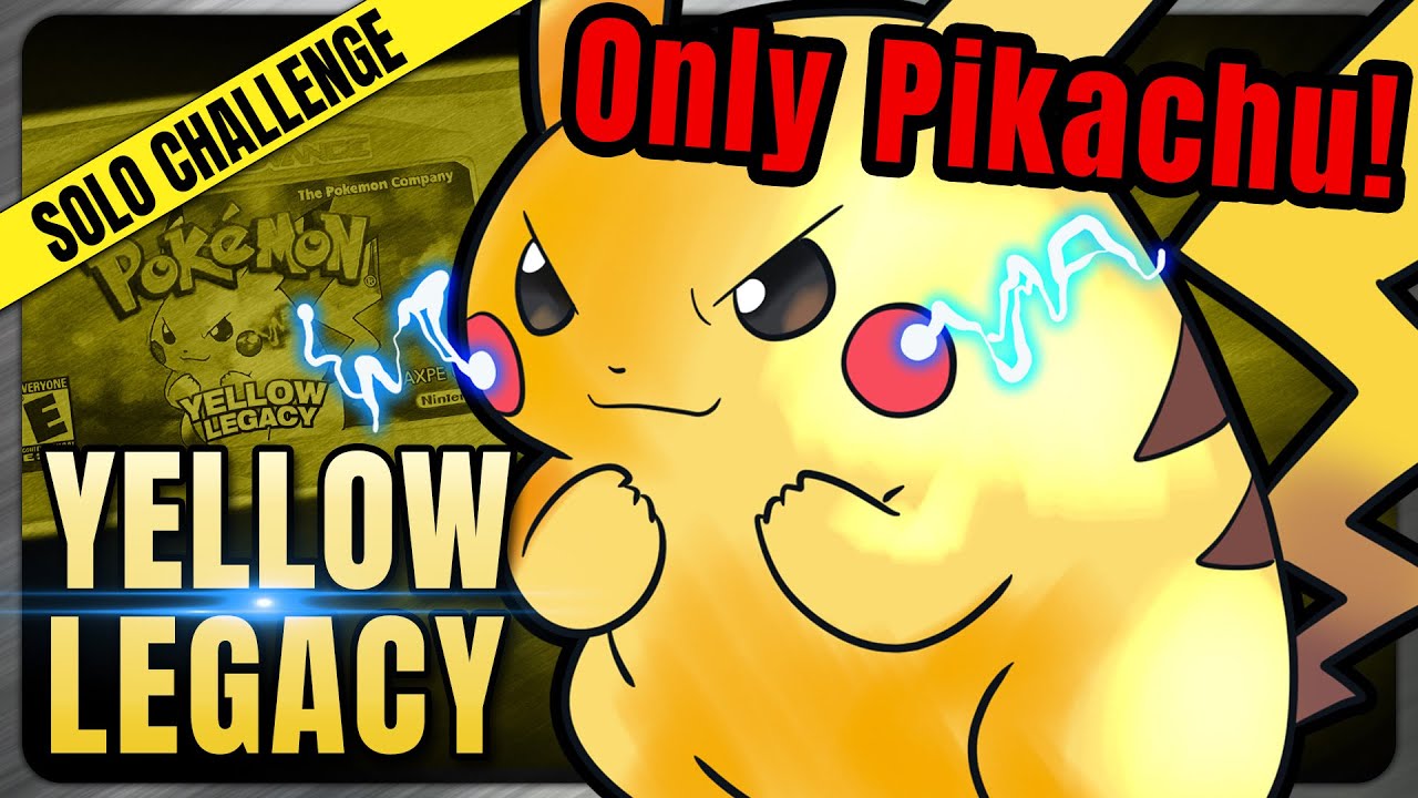 Can I beat the PERFECT Pokémon Yellow Romhack with only Pikachu?