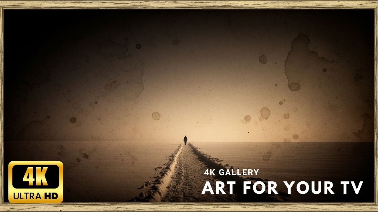 Timeless Horizon 4K Ultra HD TV Art | 2 Hours Vintage Sepia Display | No Music
