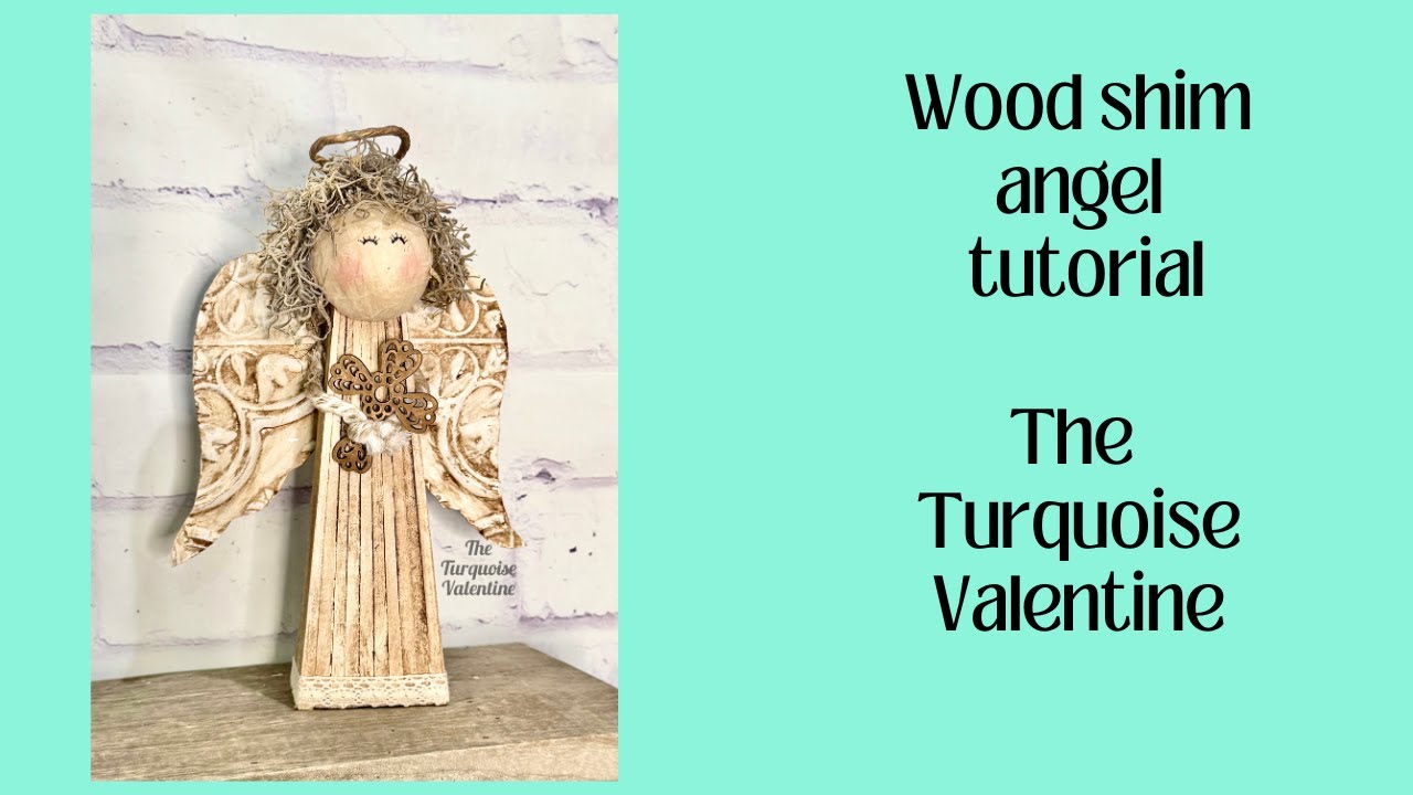 Wood shim angel tutorial