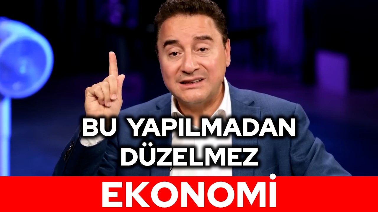 Krizi çözmek mümkün mü? Ekonomi düzelecek mi? Ali Babacan gerekenleri anlattı