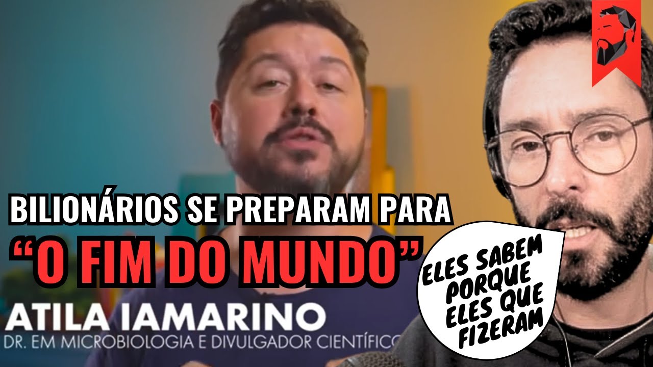 OS BILION&Aacute;RIOS SABEM O QUE FAZEM E POR ISSO EST&Atilde;O CONTRUINDO BUNKERS | &Aacute;TILA IAMARINO FAZ EXPOSED