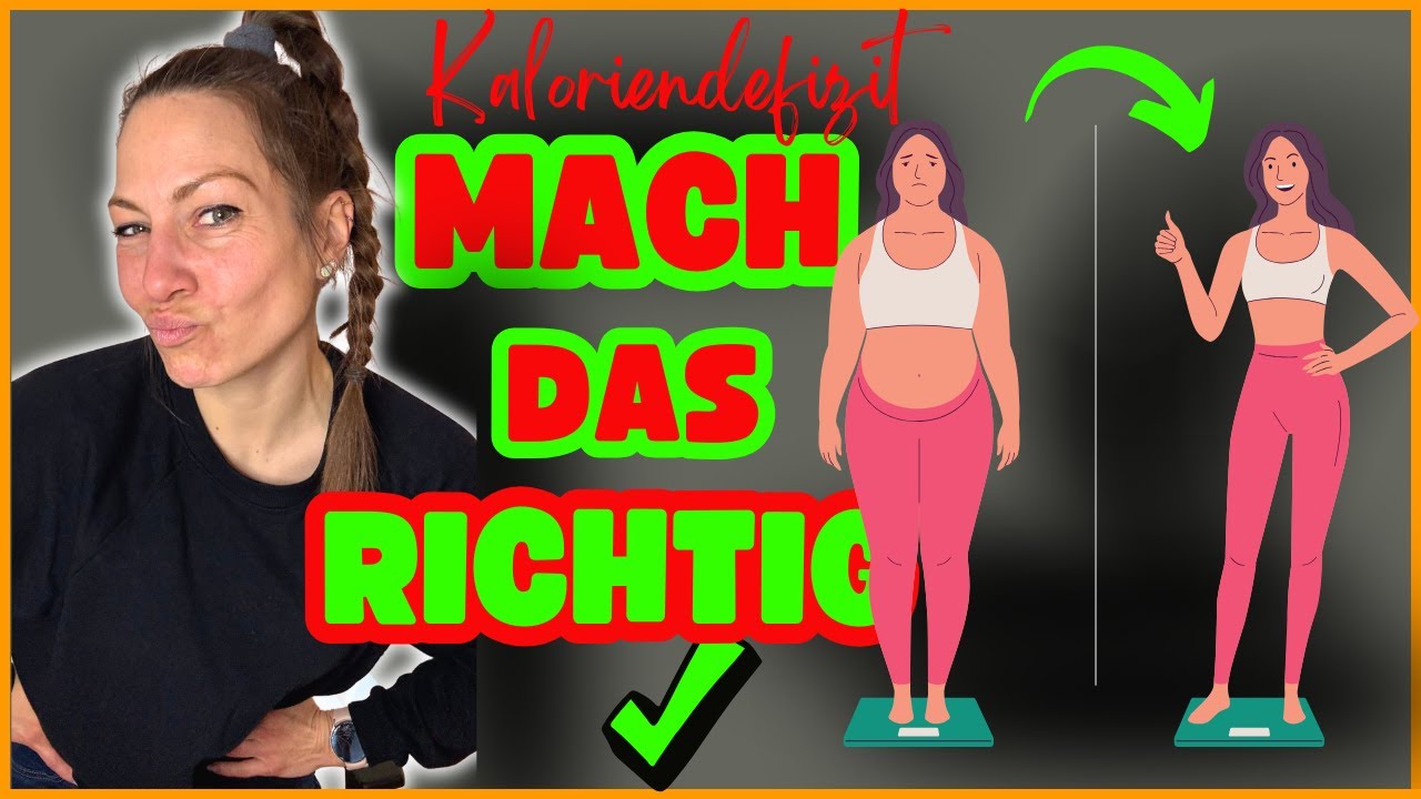 Kaloriendefizit richtig machen – diese 3 Punkte sind entscheidend!