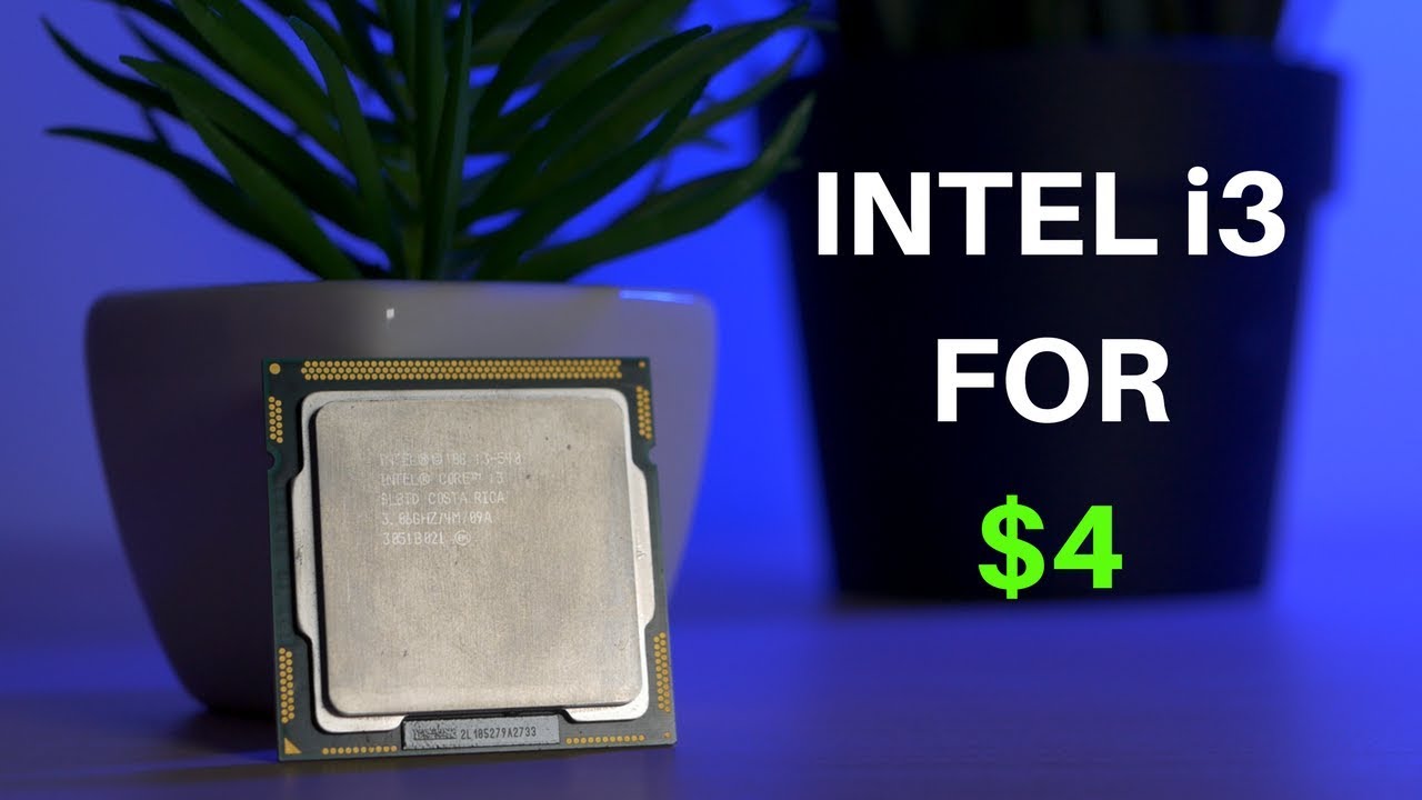 Intel i3 for $4 | OVERCLOCKING the i3 540