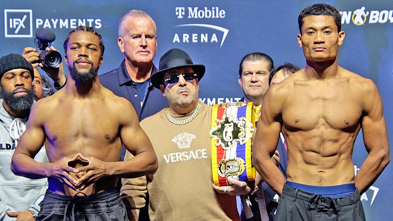 Gary Antuanne Russel vs Andy Hiraoka FULL Weigh In & Face Off