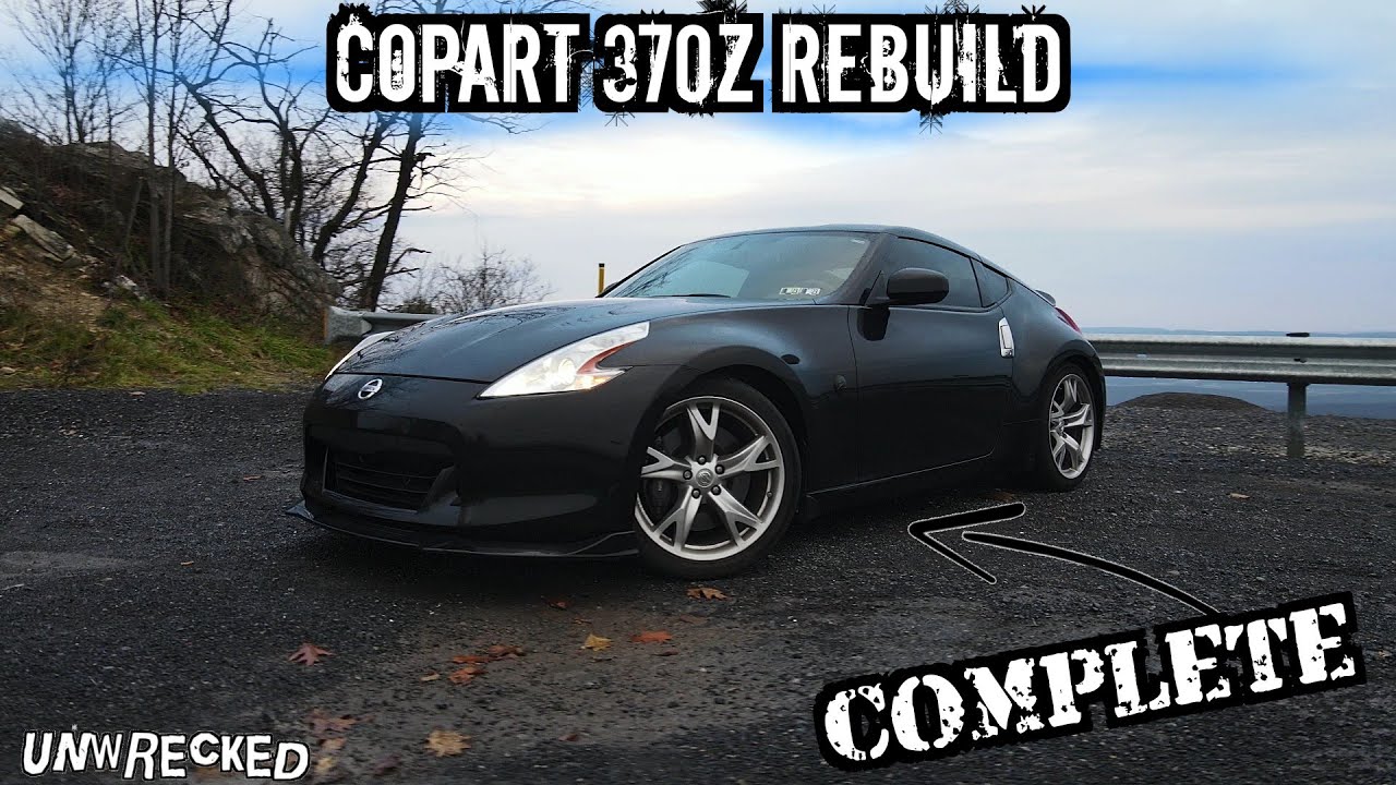 Мой Nissan 370Z 2009 года от Copart ЗАКОНЧЕН!!!!!